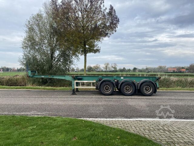 Containertransport Renders RPS 12.27 20/30 FT Chassis / BPW Axles / Lifaxl...