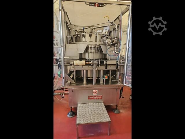 Gebrauchte komplette isobarische Abfülllinie für Glasflaschen (Wein) - 2000BPH Cobert 