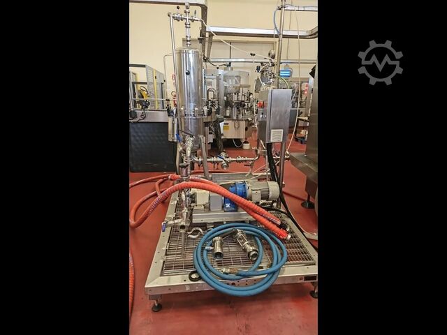 Gebrauchte komplette isobarische Abfülllinie für Glasflaschen (Wein) - 2000BPH Cobert 