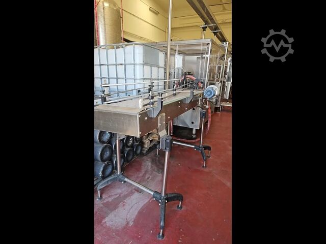 Gebrauchte komplette isobarische Abfülllinie für Glasflaschen (Wein) - 2000BPH Cobert 