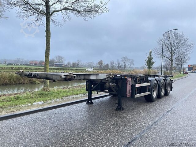 Μεταφορά εμπορευματοκιβωτίων Groenewegen 30CC-14-27 20/30 FT Tank / ADR / NL Trailer