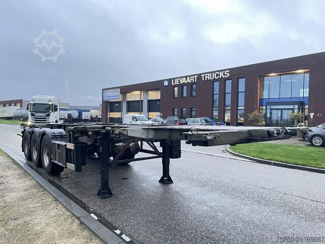 Μεταφορά εμπορευματοκιβωτίων Groenewegen 30CC-14-27 20/30 FT Tank / ADR / NL Trailer