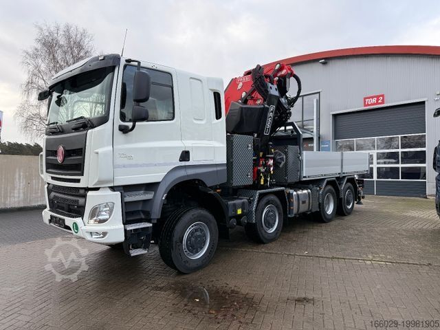 Lastbilmonteret kran TATRA 41.500 8x8 Phoenix Fassi F710 Kran