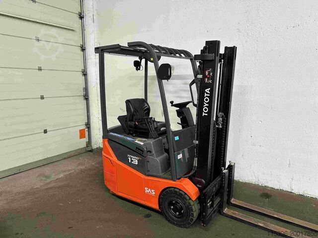 Elektrische vorkheftruck 3 wielen Toyota 7FBEST13 - nur 363 Stunden !!!