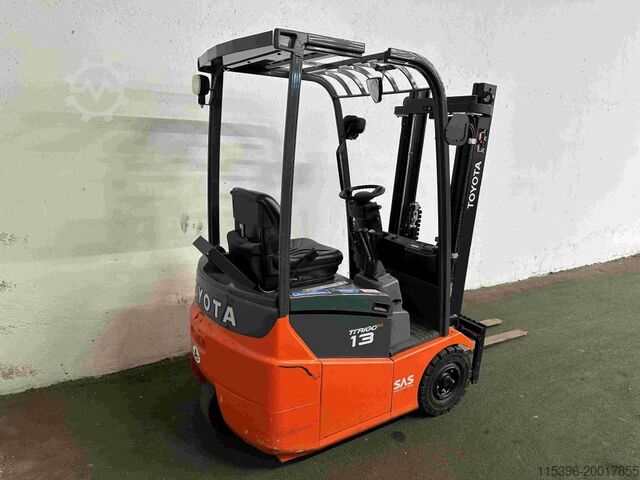Elektrische vorkheftruck 3 wielen Toyota 7FBEST13 - nur 363 Stunden !!!