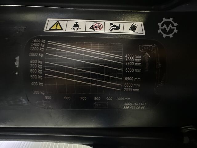 E 16 PL - 386 * Atex EX * Proplan 2G / Zona 1 !! BATERIA NOVA !! LINDE E 16 PL - 386 * Atex EX * Proplan 2G / Zone 1 !! NEW battery !!