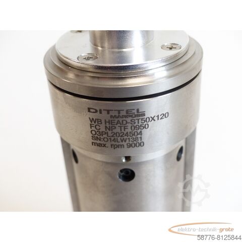 Component Dittel Marposs WB HEAD - ST50X120 / FC NP TF 0950 SN:O14LW1381 !