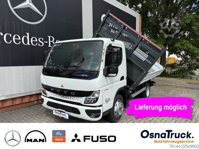 Driezijdige kipper bestelwagen Mitsubishi Canter 7C15AMT 3-Seitenkipper Autom,Nutzl.3785KG