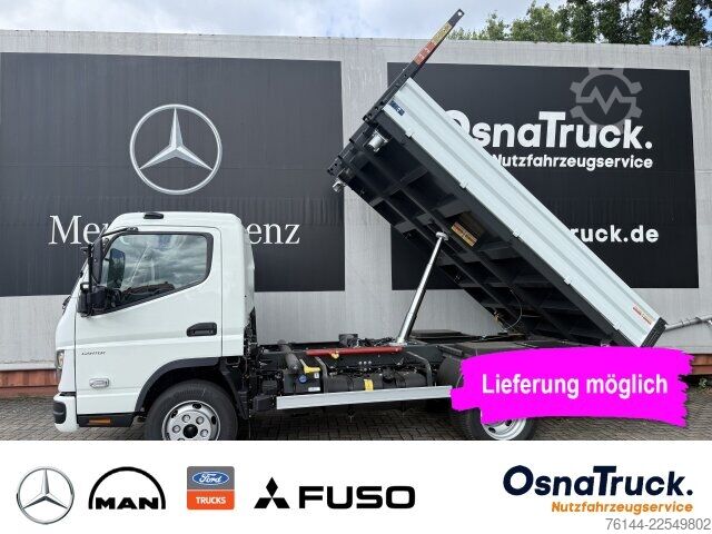 Driezijdige kipper bestelwagen Mitsubishi Canter 7C15AMT 3-Seitenkipper Autom,Nutzl.3785KG
