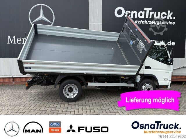 Driezijdige kipper bestelwagen Mitsubishi Canter 7C15AMT 3-Seitenkipper Autom,Nutzl.3785KG