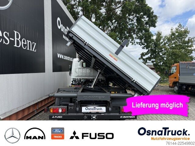 Driezijdige kipper bestelwagen Mitsubishi Canter 7C15AMT 3-Seitenkipper Autom,Nutzl.3785KG