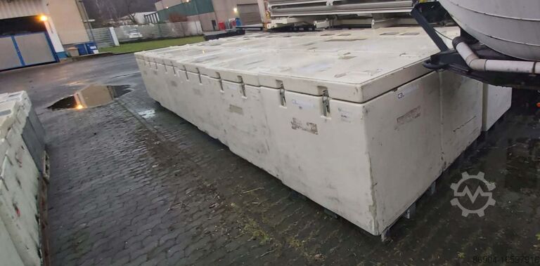 Droogijscontainer (zonder droogijs)  Dry ice container (without dry ice)