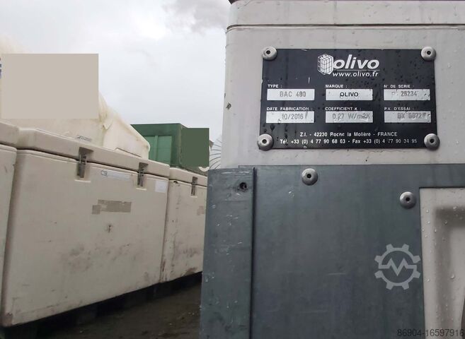 Droogijscontainer (zonder droogijs)  Dry ice container (without dry ice)