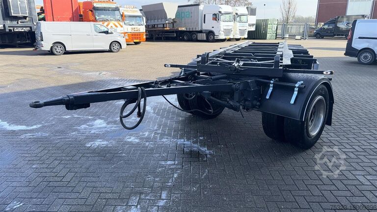 Transport kontenerowy FLOOR FLA 10 188 Container aanhanger, 3 assen, dubbel...