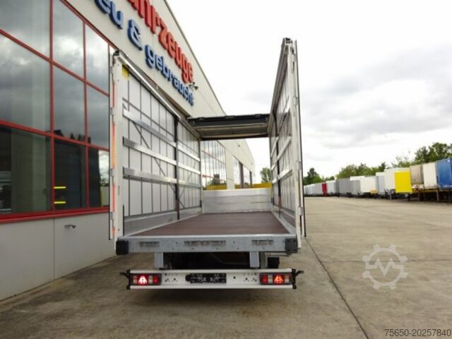 Open aanhangwagen met zeil Möslein TPW 105 D Schwebheim  Tandem- Planenanhänger Durchladen