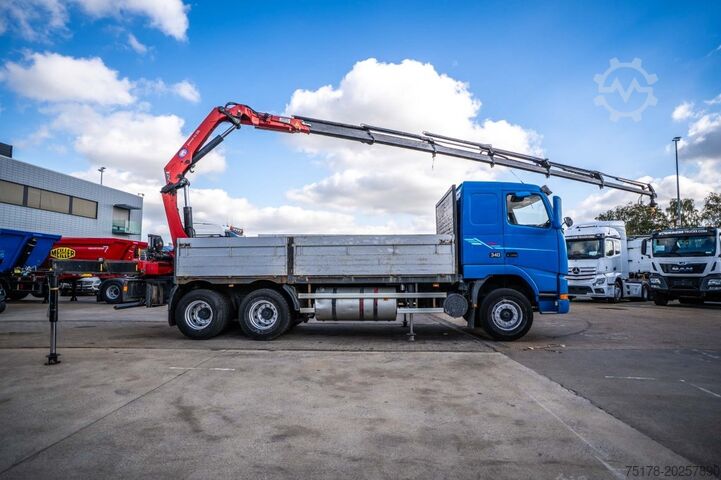 Rakodóplatform VOLVO FH 340 - HMF 2420 K6 (2012)