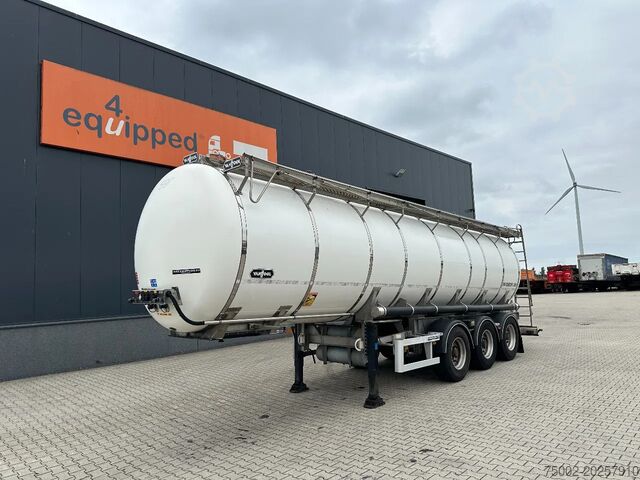Voedseltanker Van Hool FOOD / RVS chassis / empty weight: 5.860kg / 29...