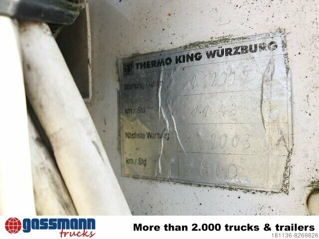 Vrachtwagen met bakwagen Brandl Kühlkoffer, Thermo-King