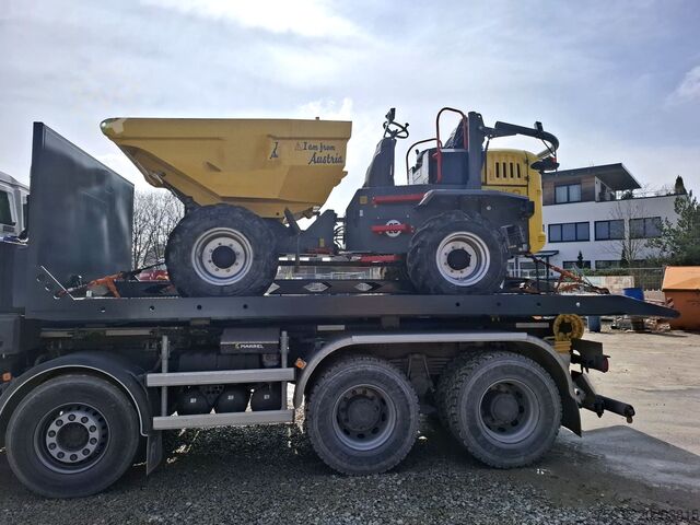 5,5 m afzetcontainer / dieplader Hitta Abrollplattform HAP55SP