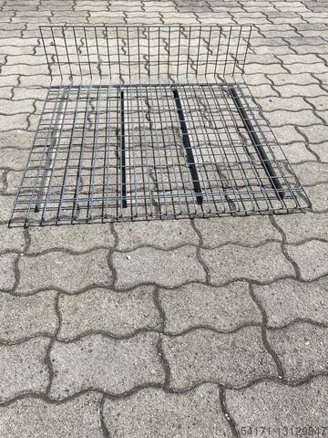 Rácsos polcok/támaszok raklapos állványozáshoz  