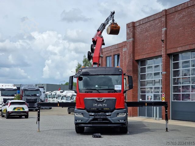 Kamion sa kranom MAN TGS 26.360 6x4 Hydrodrive / Crane HMF1920K-RCS ...