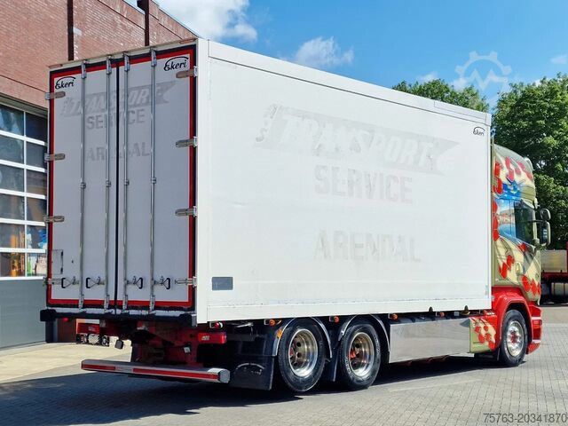 Kofer Scania R580 V8 Topline 6x2 - Box with sidedoors - Reta...