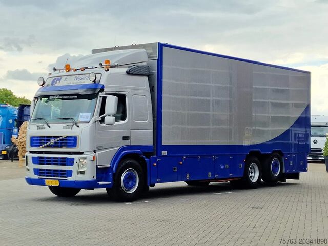 Transport av nötkreatur Volvo FM 380 6x2 - 2/3 stock Berdex Livestock - 54M3 ...