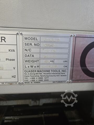 Vertikální obráběcí centrum Quaser MV154