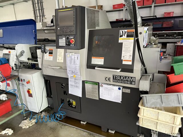 Tokarka CNC typu szwajcarskiego Tsugami BO205E-III