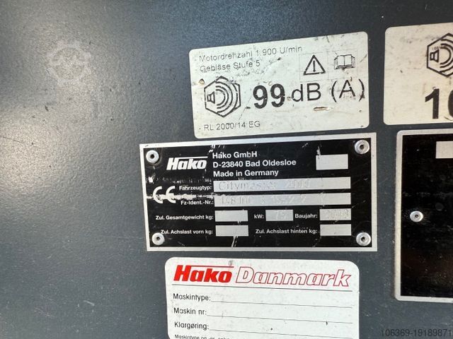 Sonstige HAKO Citymaster 2000 4x4 Euro 5 Kehrmaschine