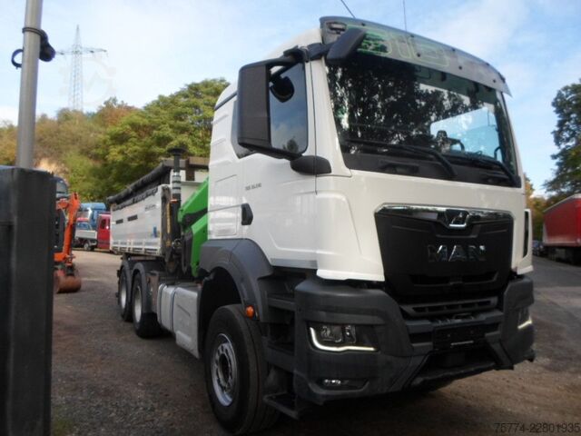 Autocarro ribaltabile MAN TGS 33.510/6x4/Kran PK 19001-SLD 5