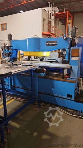 Conjunto completo de alimentação por bobina para produção de discos TIMAC TZZ-1604