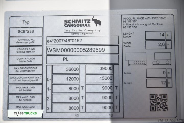 Semirreboque frigorífico SCHMITZ CARGOBULL SKO FP 60 Carrier Vector 1550