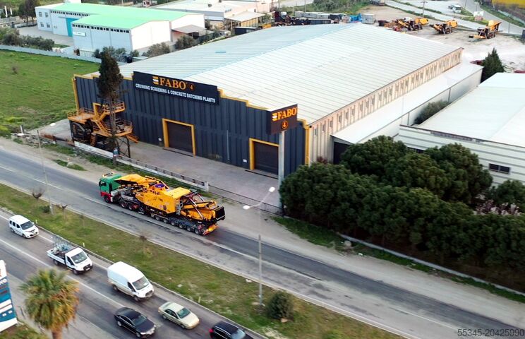 Mobiele breekinstallatie / Zeefinstallatie FABO Mobile Crushing Plant Mobile Crushing and Screening Plant