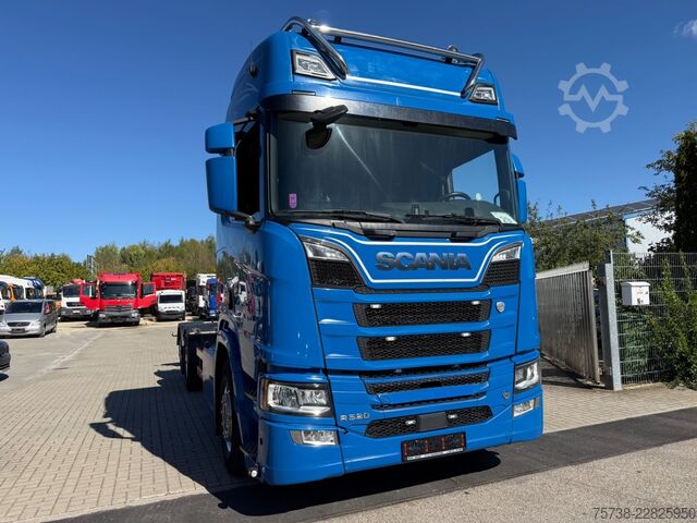 Truck chassis SCANIA R520 6X2*4 Fahrgestell V8/LENKACHSE/Retrader/Alu