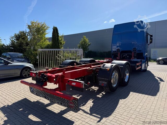 Truck chassis SCANIA R520 6X2*4 Fahrgestell V8/LENKACHSE/Retrader/Alu
