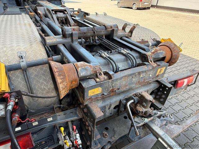 Roll-off tipper truck MERCEDES-BENZ Arocs 2645 6x4 Abrollkipper MEILLER Blatt Luft