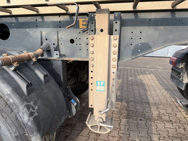 Tipper semitrailer MEILLER MEILLER KISA3 Kippauflieger 3 Achs Rollplane