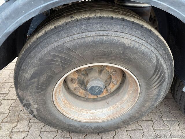 Tipper semitrailer MEILLER MEILLER KISA3 Kippauflieger 3 Achs Rollplane