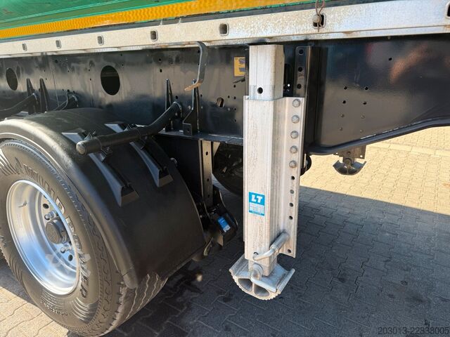 Tipper semitrailer MEILLER MEILLER KISA3 Kippauflieger 3 Achs Rollplane