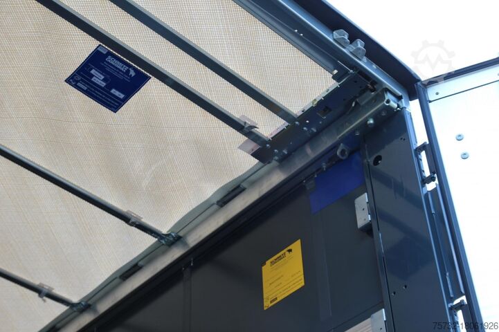 Open oplegger met zeil SCHMITZ Plane Edscha Liftachse Pal.-Kasten  NEU !!!