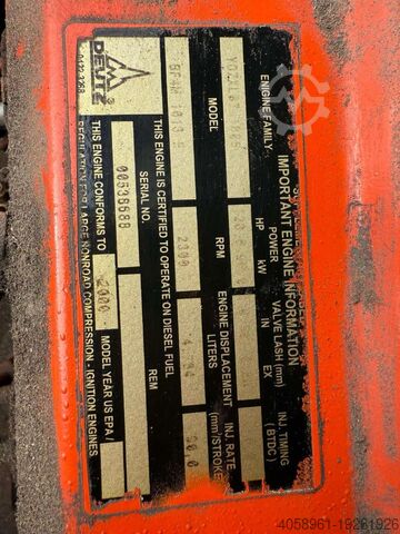 Mobiele graafmachine ATLAS TYP AB 1504