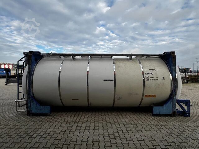 Contenedor cisterna UBH Universal Bulk Handling 20 FT SWAP BODY 31.169L UN Portable T7 valid 5Y...