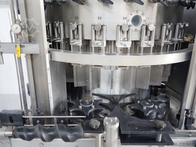 24-zaworowa nalewarka ciśnieniowa do wina musującego i wina BC bottling canning MAXIMA RPA 24