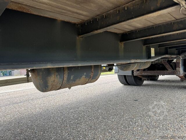 Pół-niskie obciążenie Meert Semi Curtainside / SAF / Double Tires