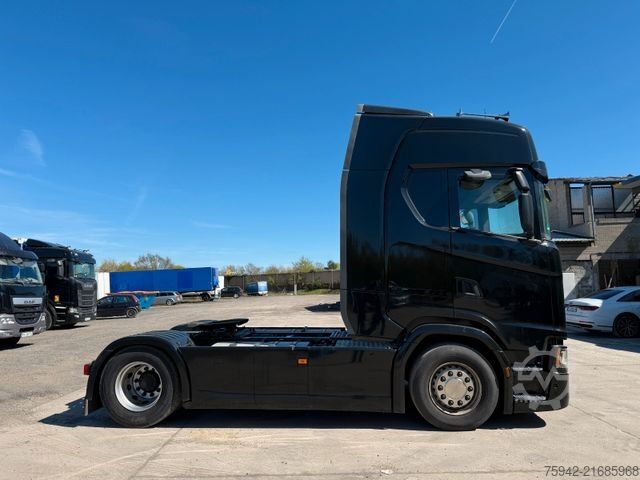 Standaard trekker SCANIA 500S STANDKLIMA RETARDER 2TANK