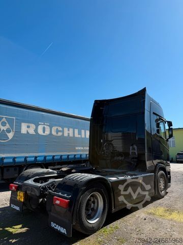 Standaard trekker SCANIA 500S STANDKLIMA RETARDER 2TANK