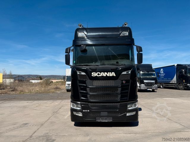 Standaard trekker SCANIA 500S STANDKLIMA RETARDER 2TANK