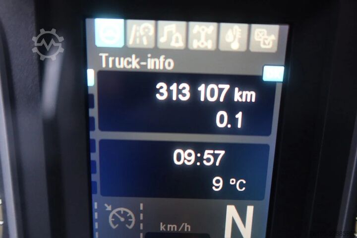 Box body Mercedes-Benz Atego 1218 Bakwagen + Laadklep DHollandia 1500kg