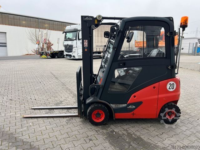 Front loader forklift LINDE H14D-01 / Triplex: 4.60m! / SS / nur 1.672h!